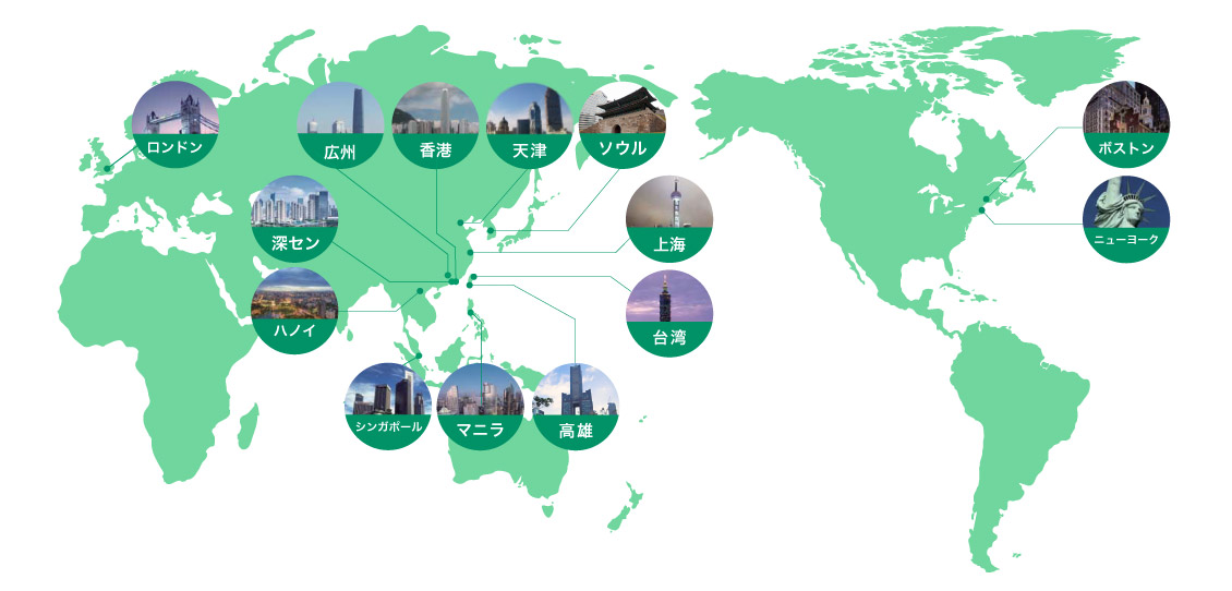 エイブル海外拠点リスト